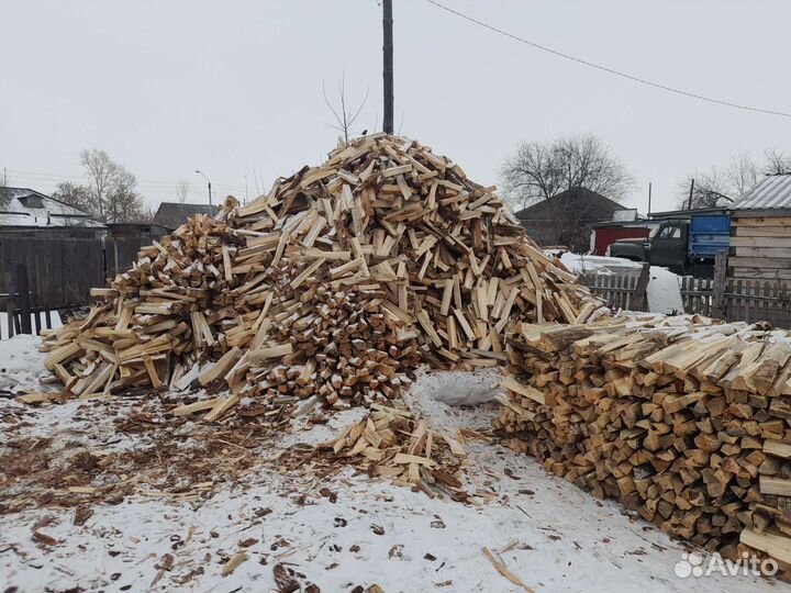 Дрова колотые