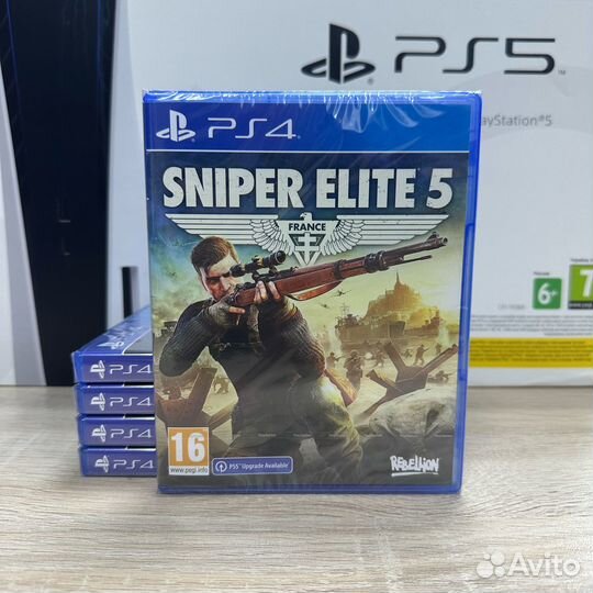 Sniper Elite 5 (русские субтитры) (PS4) Новый