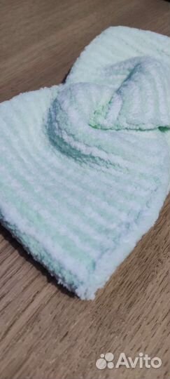 Вязанная повязка на голову