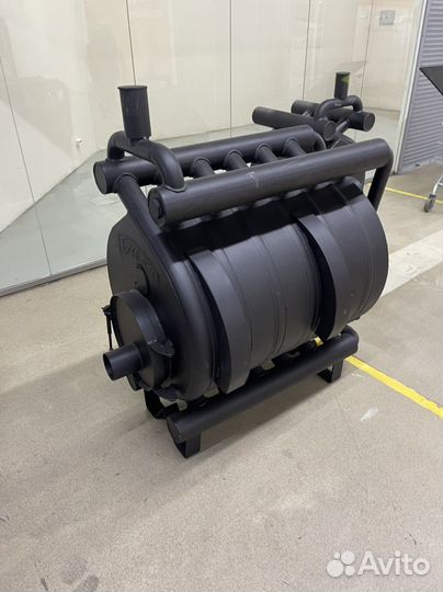 Печь котел на 600м3 с водой