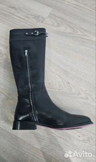 Сапоги женские новые натур кожа Италия 36.5 - 37