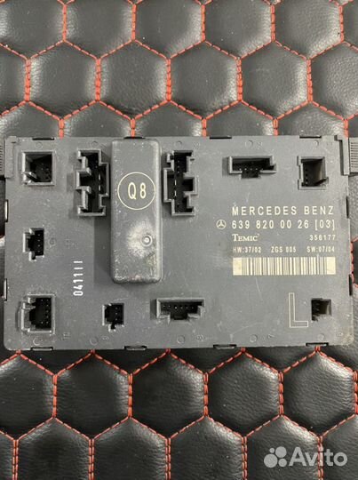 Блок комфорта двери Mercedes W639