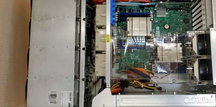 Сервер supermicro 24 дисков(E5 2697v2*2, 128 gb)