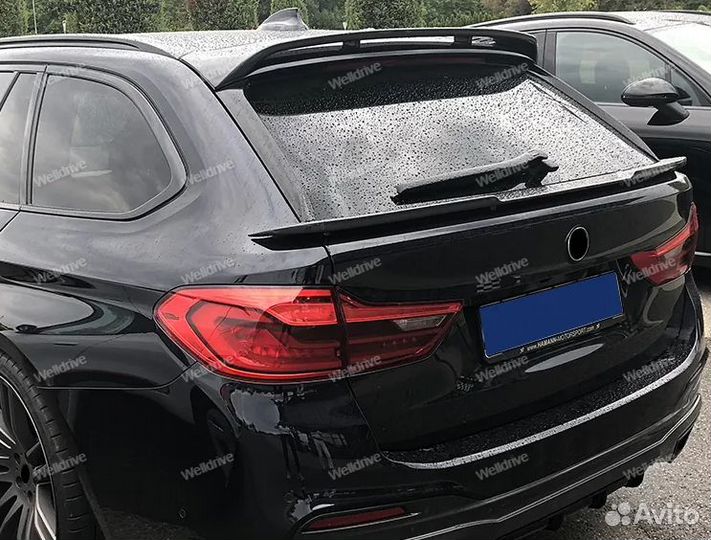 Cпойлер верхний BMW 5 G31 touring Hamann черный