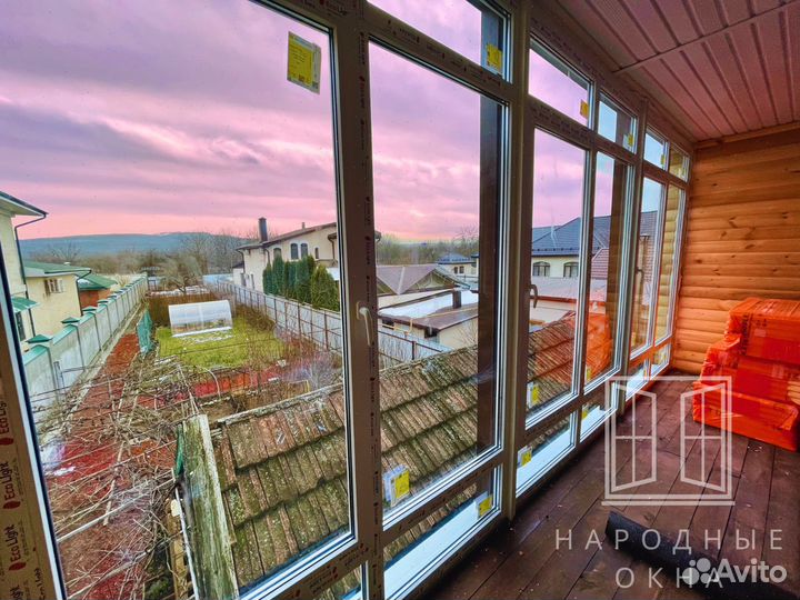 Пластиковые окна и двери на заказ