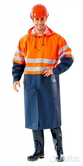 Дождевик летний ржд, плащ от дождя ржд