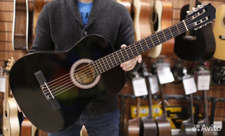 Классическая гитара 4/4 (Комплект)