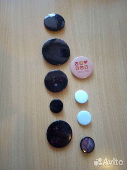 Пуговица. Основа для значков