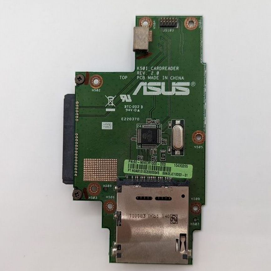 [60-NVKCR1000-D03] Картридер 60-Nvkcr1000-D03, Asus K50i, K50ab