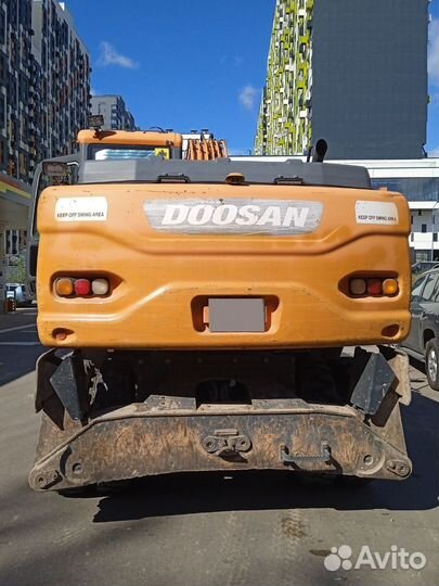 Колёсный экскаватор DOOSAN DX190W, 2012