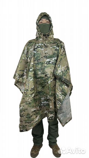 Плащ-Палатка (Пончо) Мультикам