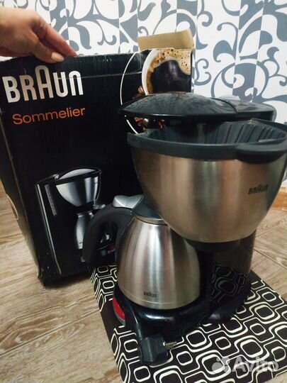 Кофеварка капельная braun