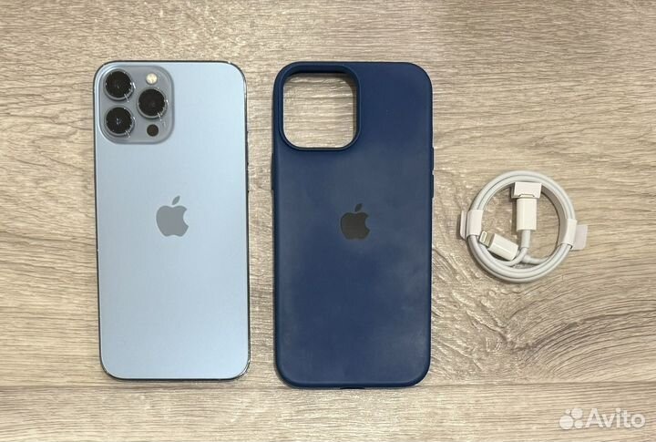 iPhone 13 Pro Max, Blue, 128GB (Ростест, Sim)
