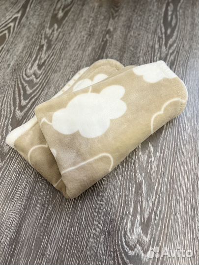 Плед детский плюшевый