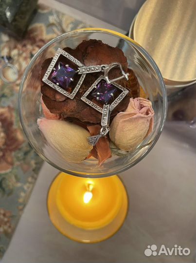 Серебряные серьги