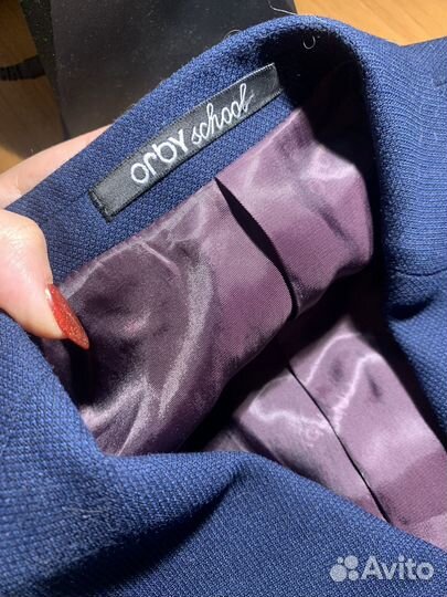 Пиджак школьный для мальчика 152