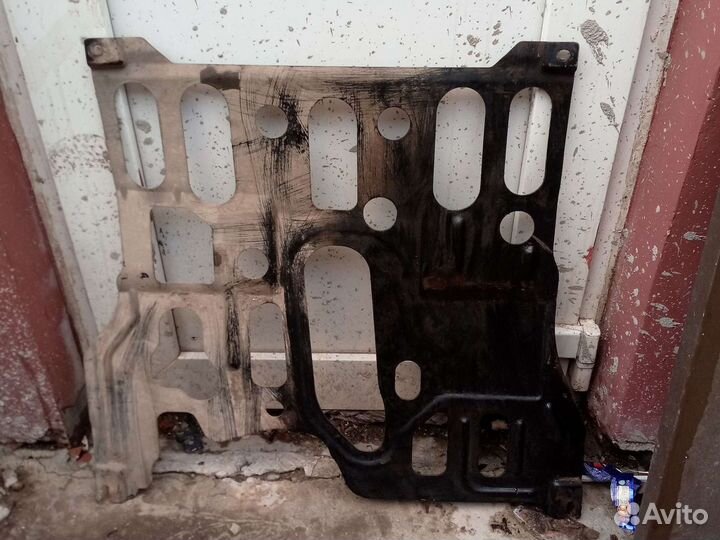 Защита картера поддона двиг. chevrolet aveo t-300