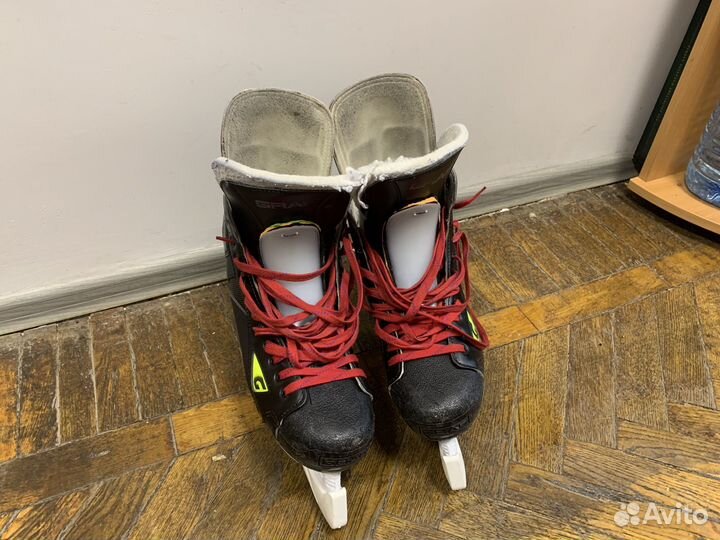 Коньки хоккейные Graf super 303 размер 48 (14)