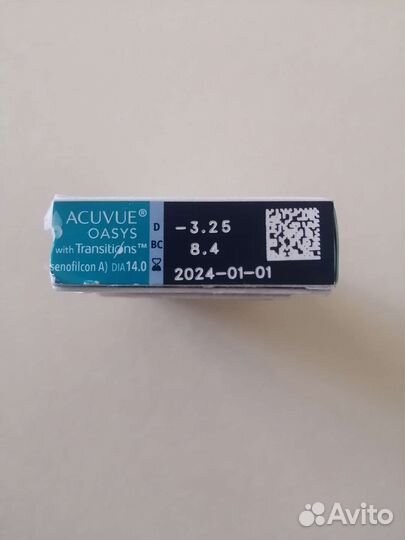 Линзы контактные acuvue oasys двухнедельные