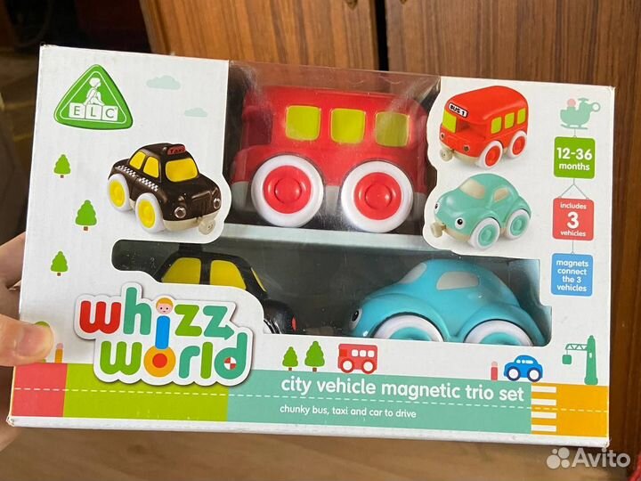 Новый набор машинок ELC на магнитах