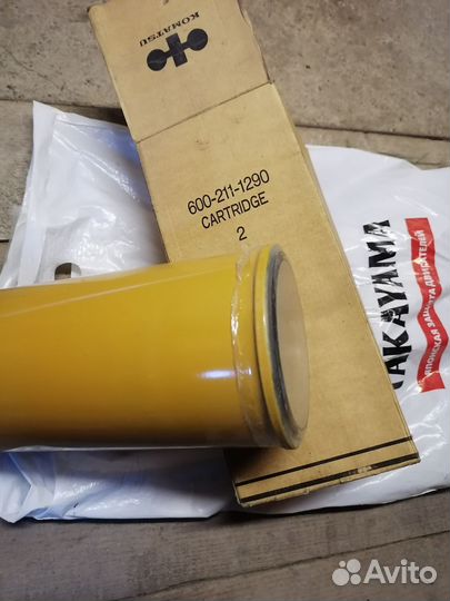 Фильтр масляный Komatsu 600 211 1290