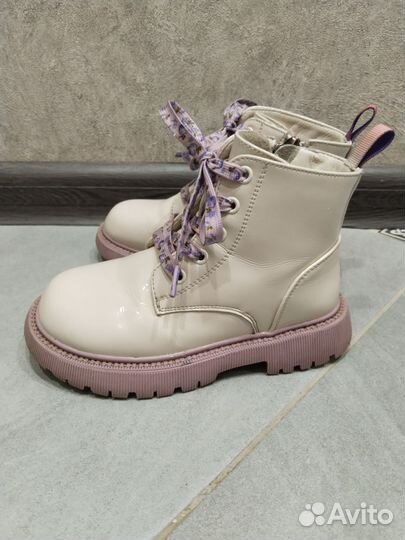 Ботинки демисезонные для девочки 29 размер
