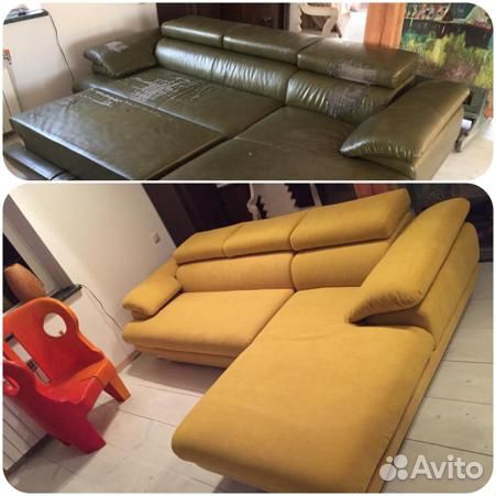 Перетяжка, ремонт и реставрация мягкой мебели