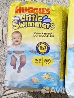 Подгузники для плавания Хаггис