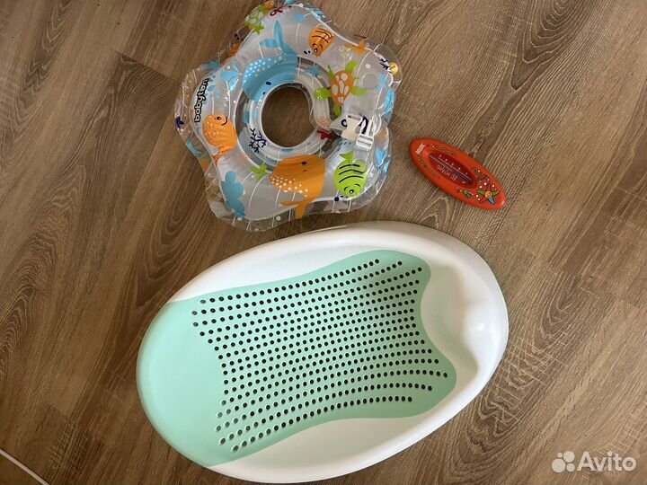 Ванночка, горка, круг, термометр