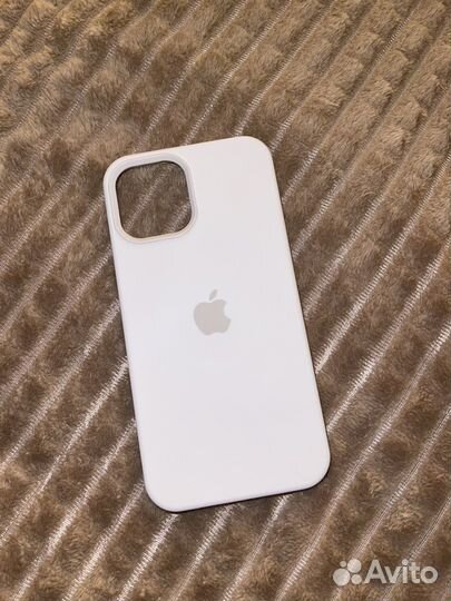 Чехол на iPhone 12 pro max magsafe белый