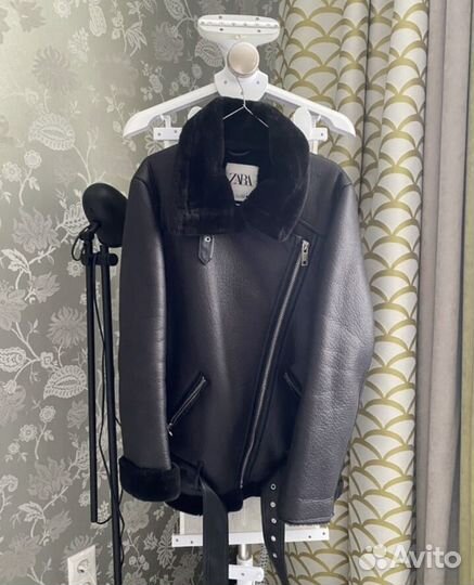 Дубленка косуха Zara