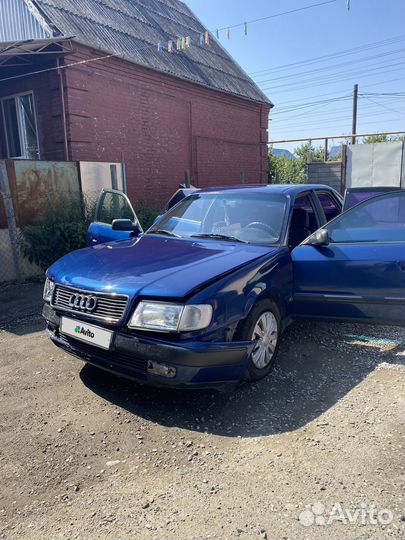 Audi 100 2.3 МТ, 1991, битый, 579 446 км