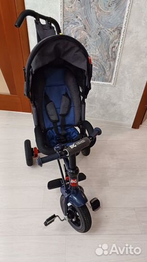 Велосипед трёхколёсный с ручкой Werter Berger