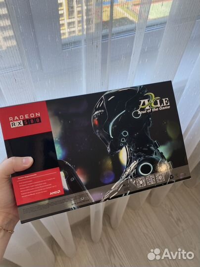 Видеокарта rx580 8gb