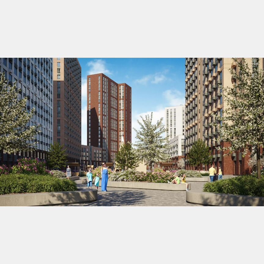 2-к. квартира, 57,8 м², 15/24 эт.