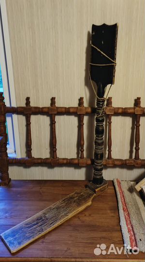 Прялка деревянная старинная