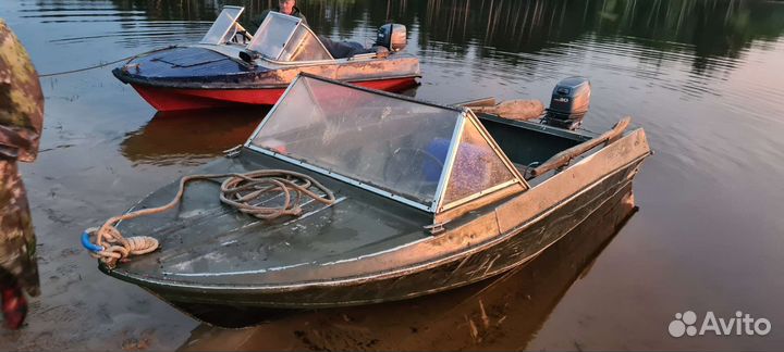 Лодка Крым с мотором Ямаха 30