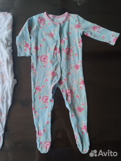 Слипы комбенизоны на девочку 6-9 мес