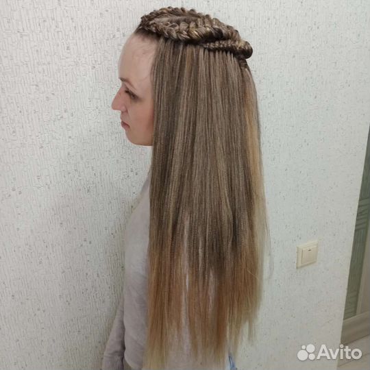 Плетение кос с канекалоном ст. Старокорсунсксая