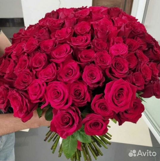 Роза 80см с доставкой. Букет роз с доставкой