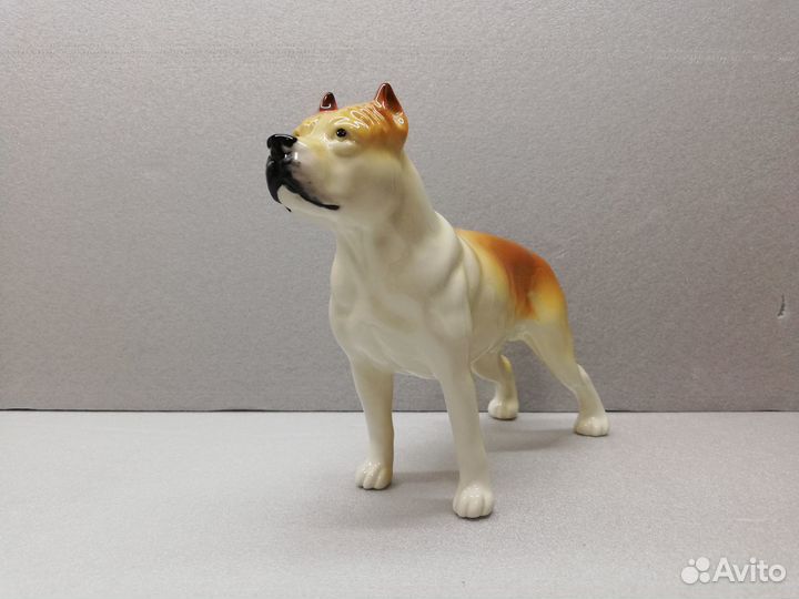 Фигурка стаф. Терьер фарфор
