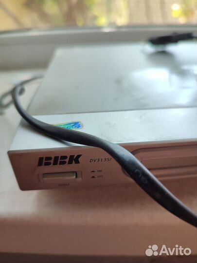 DVD плеер BBK рабочий, без проводов