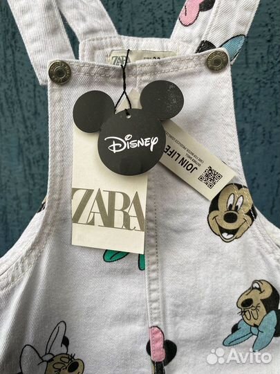 Детская одежда - Сарафан джинсовый Zara