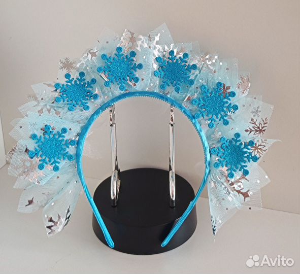 Новогодний ободок снежная королева