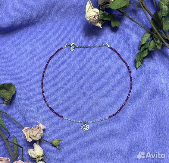 Чокер из натуральных камней