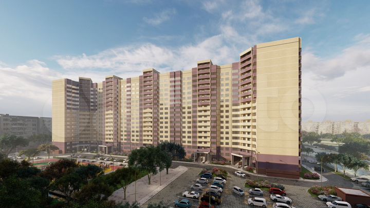 2-к. квартира, 78,4 м², 12/17 эт.