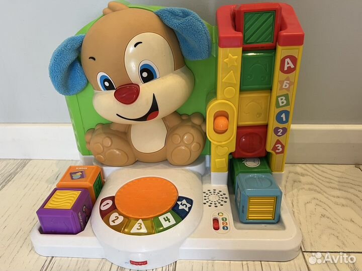 Развивающие игрушки станция Щенок Fisher Price