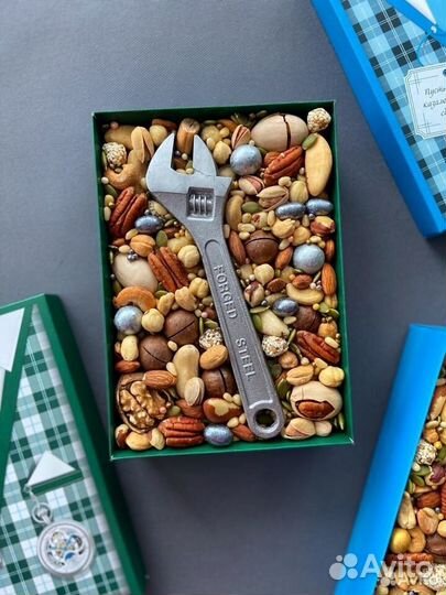 Коробочки с орехами Подарок мужчине