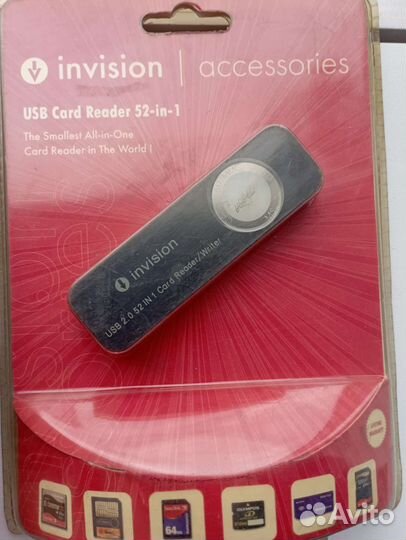 USB хаб+картридер