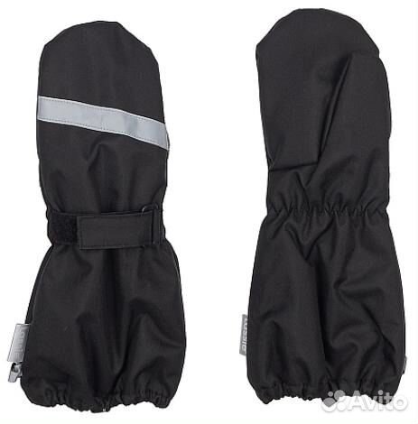 Новые Краги Lassie,черн,липа,утепл+флис,р.3,4,5,6